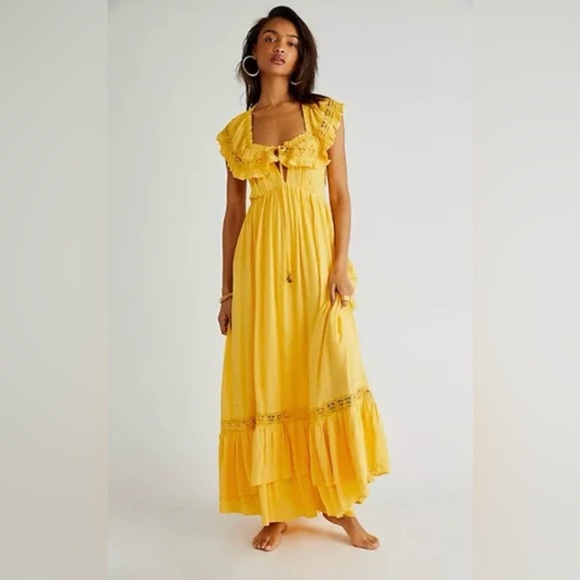 Free People Dresses & Skirts - Free People endless summer moonlight ocean maxi dress
